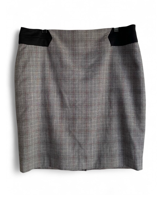 The Limited Dresses & Skirts - The Limited Gray Plaid Pencil Mini Skirt Size 14